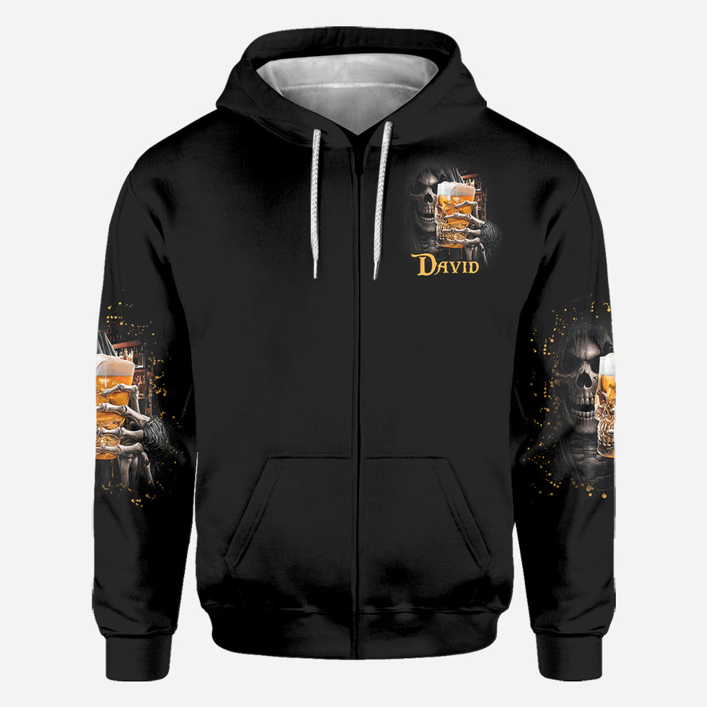 Allons boire une bière ! - T-shirt personnalisé avec des motifs de bière