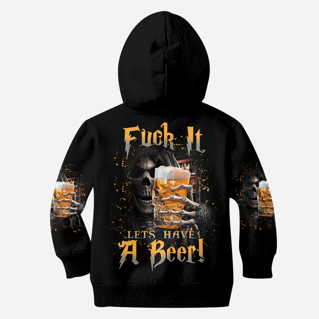 Allons boire une bière ! - T-shirt personnalisé avec des motifs de bière