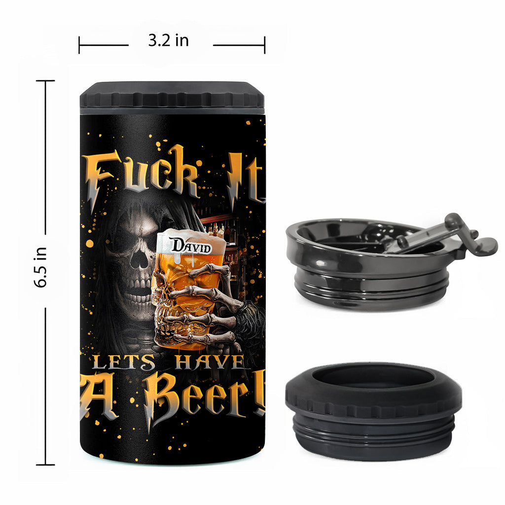Let's Have A Beer - Personalized Beer Can Cooler