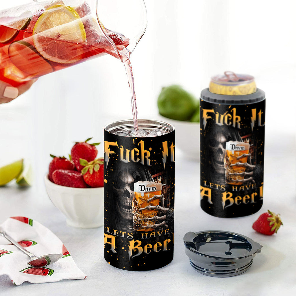 Let's Have A Beer - Personalized Beer Can Cooler
