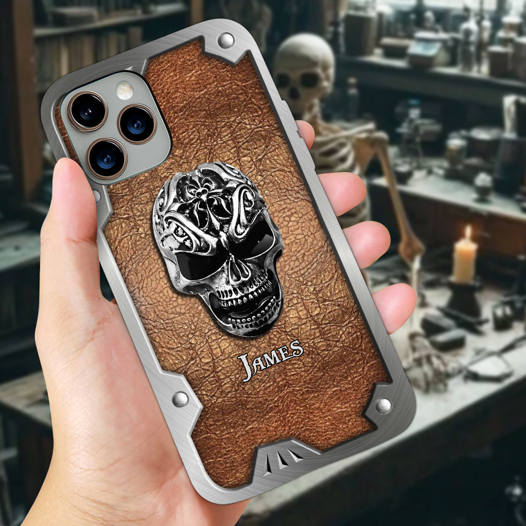 Cool Skull - Personalized Skull Full Print Phone Case