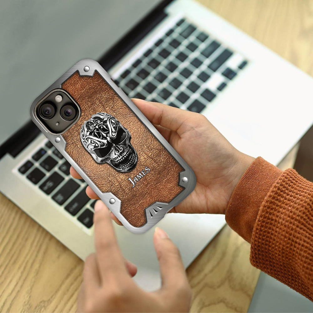 Cool Skull - Personalized Skull Full Print Phone Case