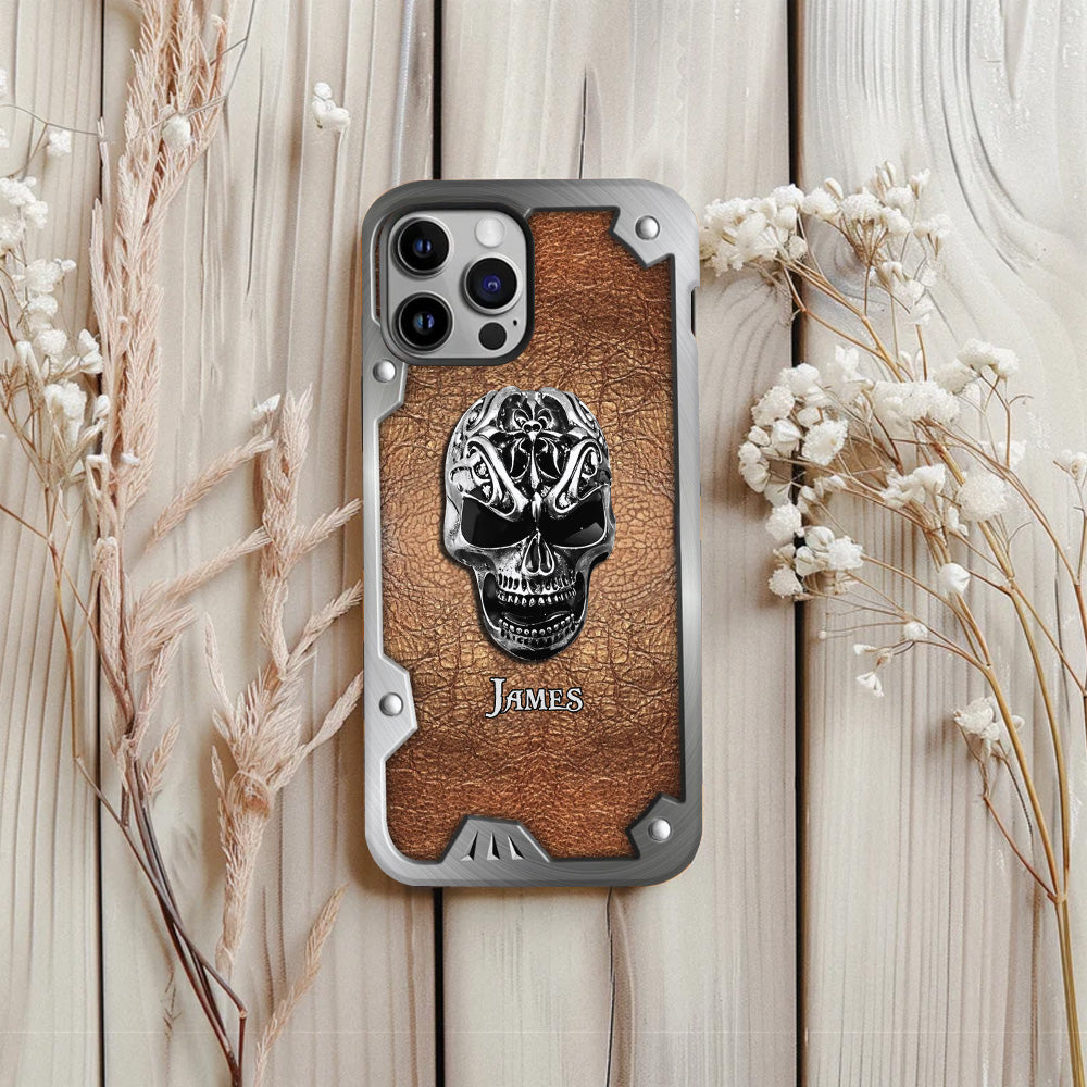Cool Skull - Personalized Skull Full Print Phone Case