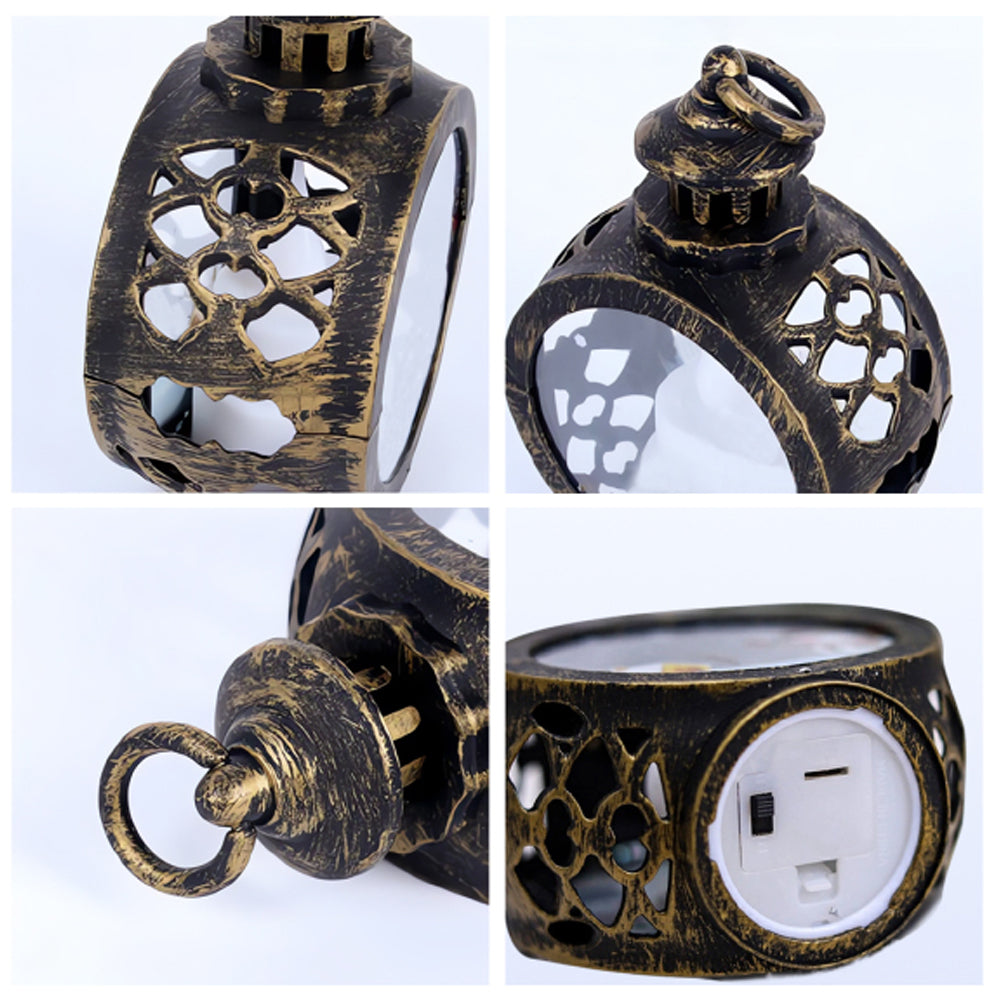 God Blessed The Broken Road - Personalized Couple Round Lantern With Light