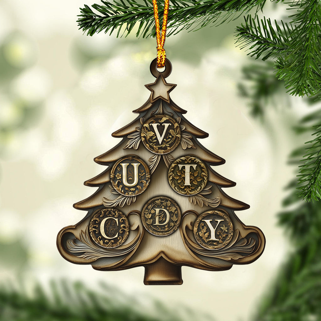 Familienweihnachten – Personalisierter Familienschmuck