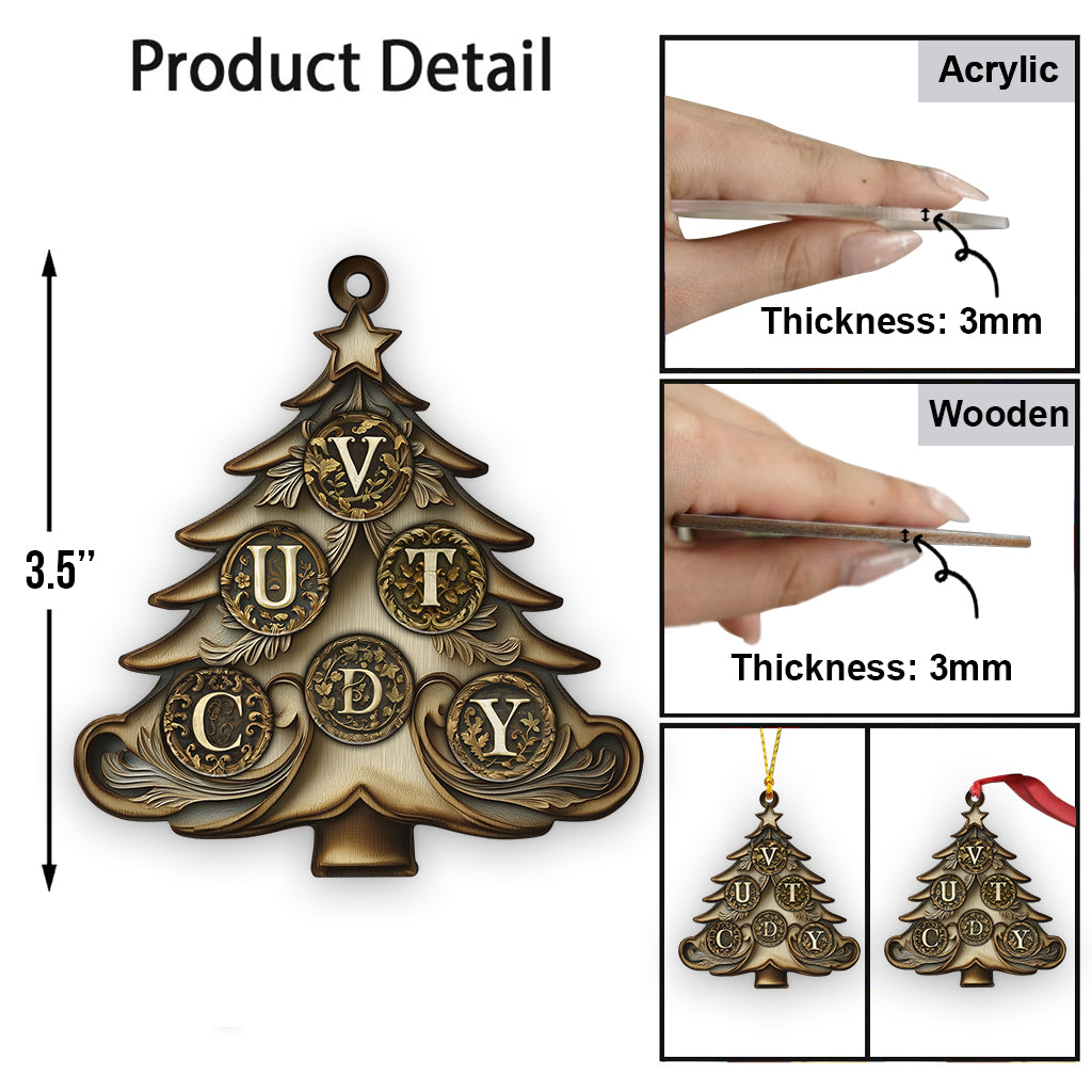 Family Christmas - Personalized Family Ornament