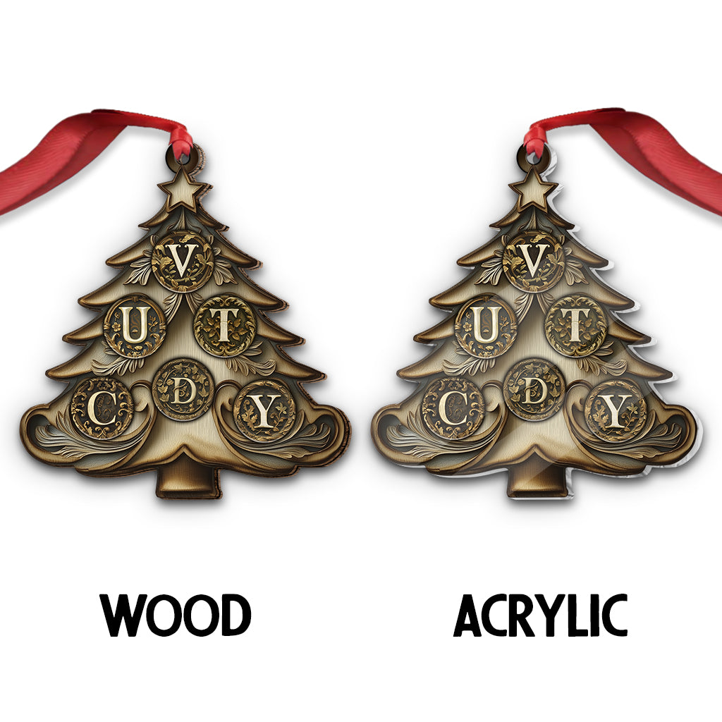 Familienweihnachten – Personalisierter Familienschmuck