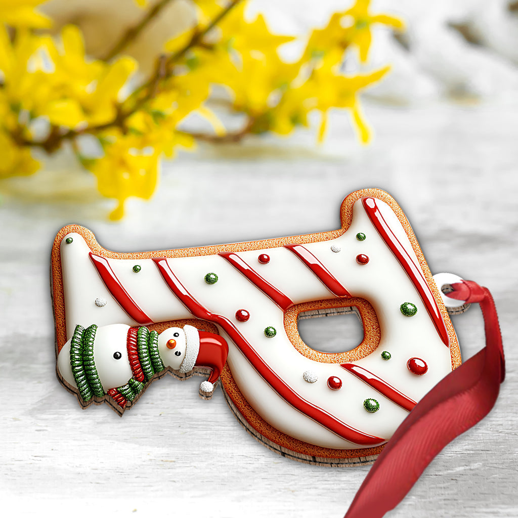 Christmas Cake Family Friends Coworkers - Personalized Family Ornament