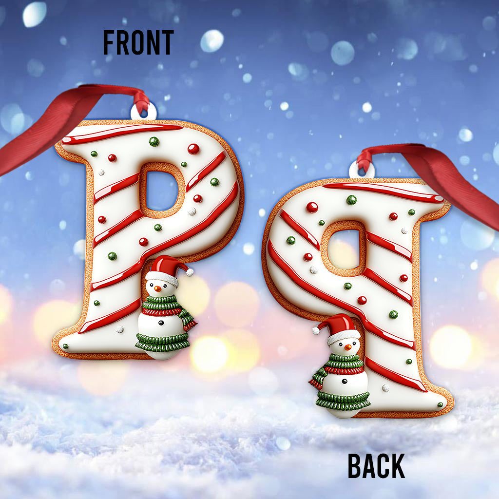 Christmas Cake Family Friends Coworkers - Personalized Family Ornament