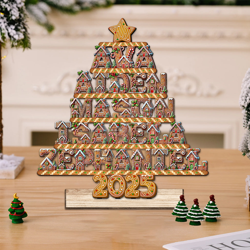 Cute Family - Personalized Family 1 Layered Big Freestanding