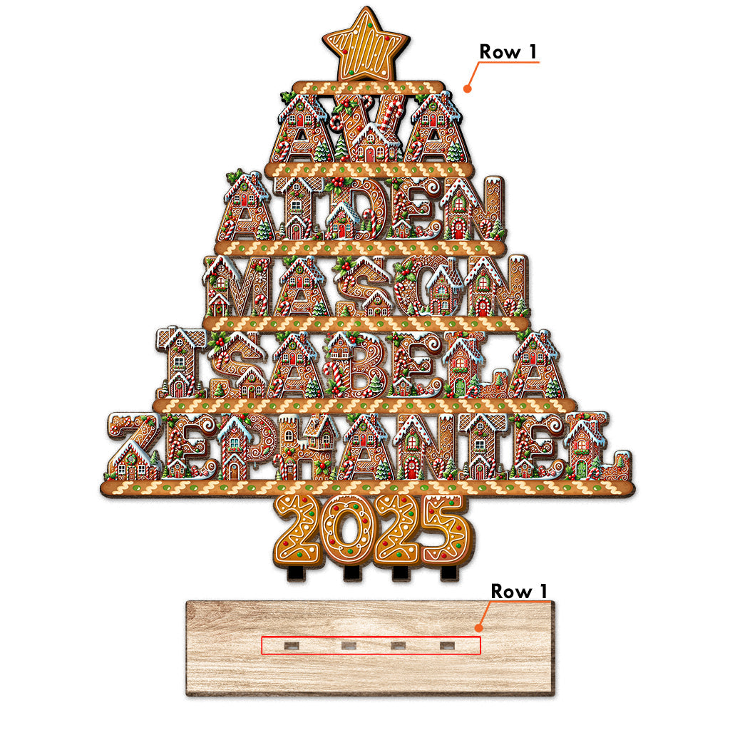 Cute Family - Personalized Family 1 Layered Big Freestanding