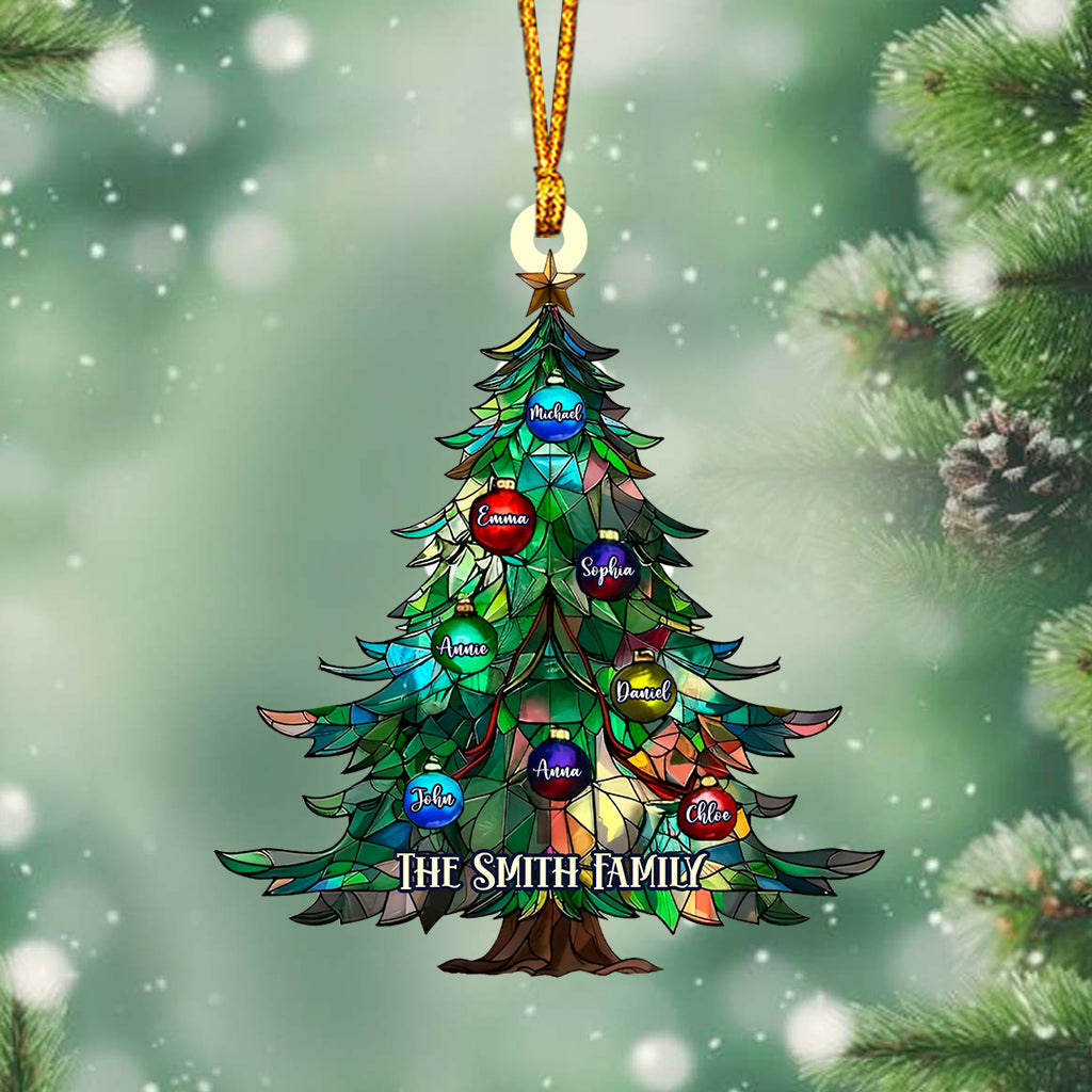 Family Christmas - Personalized Family Ornament