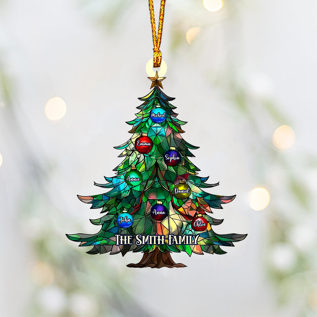 Family Christmas - Personalized Family Ornament