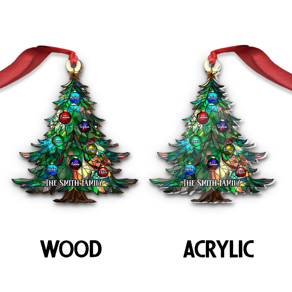 Familienweihnachten – Personalisierter Familienschmuck