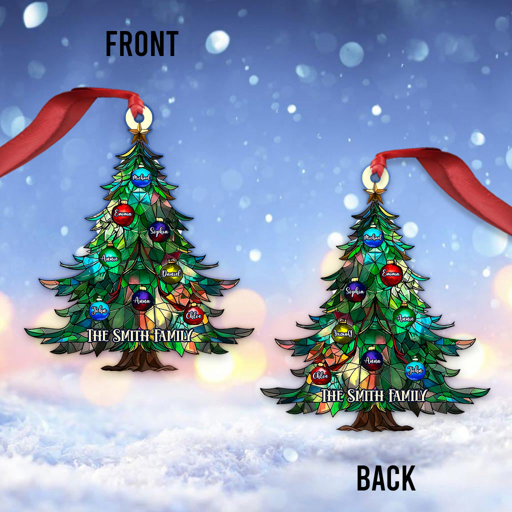 Familienweihnachten – Personalisierter Familienschmuck