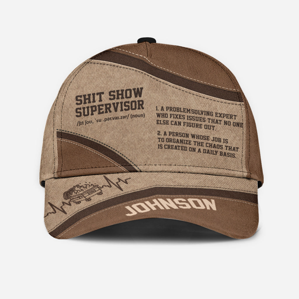 Shit Show Supervisor - Personalized Colleague Classic Cap
