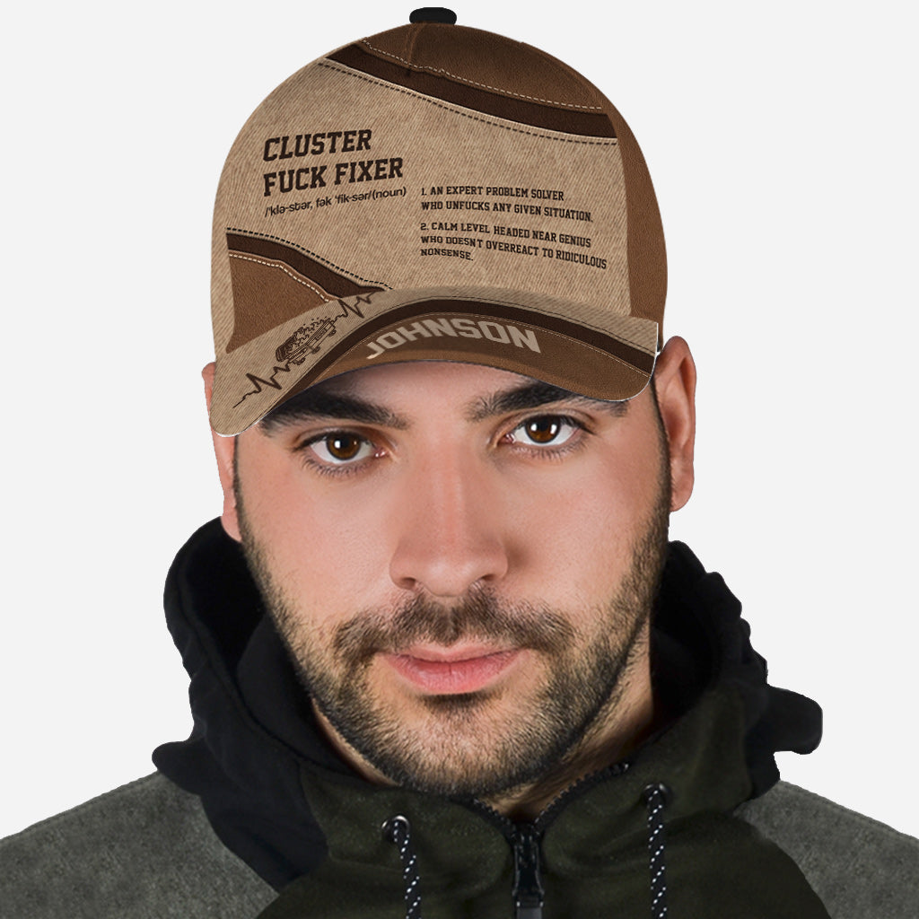 Cluster F**** Fixer - Personalized Colleague Classic Cap
