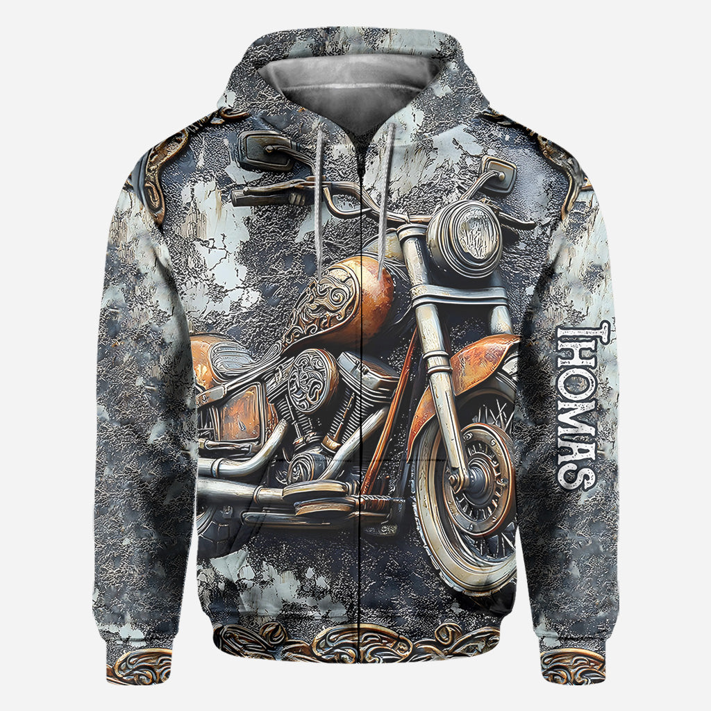 Time To Ride - Personalized Biker All Over Shirt