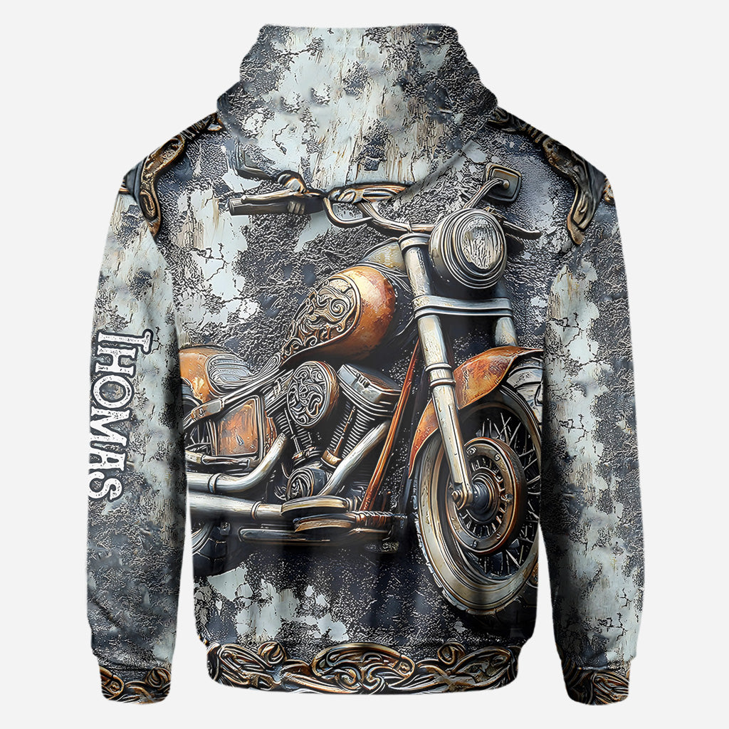 Time To Ride - Personalized Biker All Over Shirt