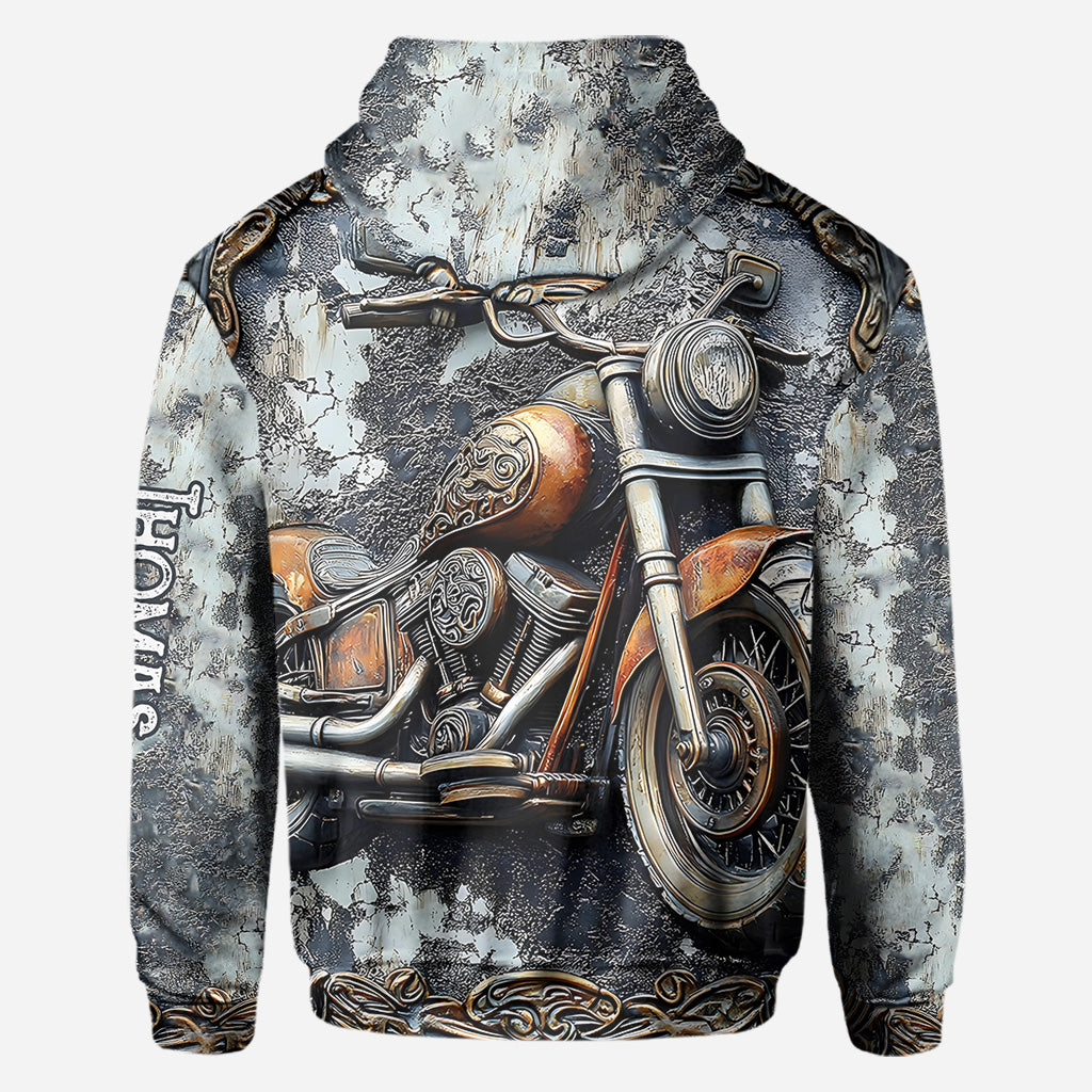 Time To Ride - Personalized Biker All Over Shirt