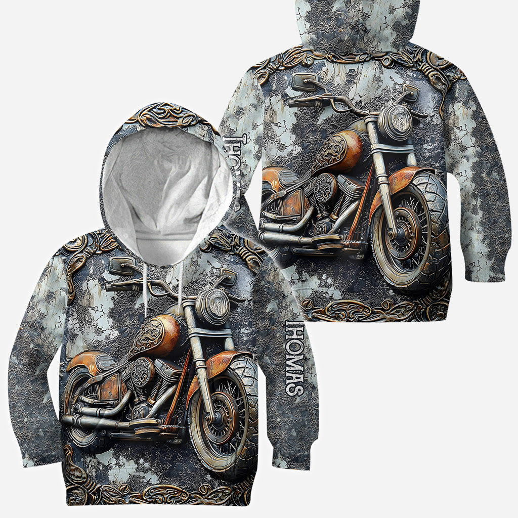 Time To Ride - Personalized Biker All Over Shirt