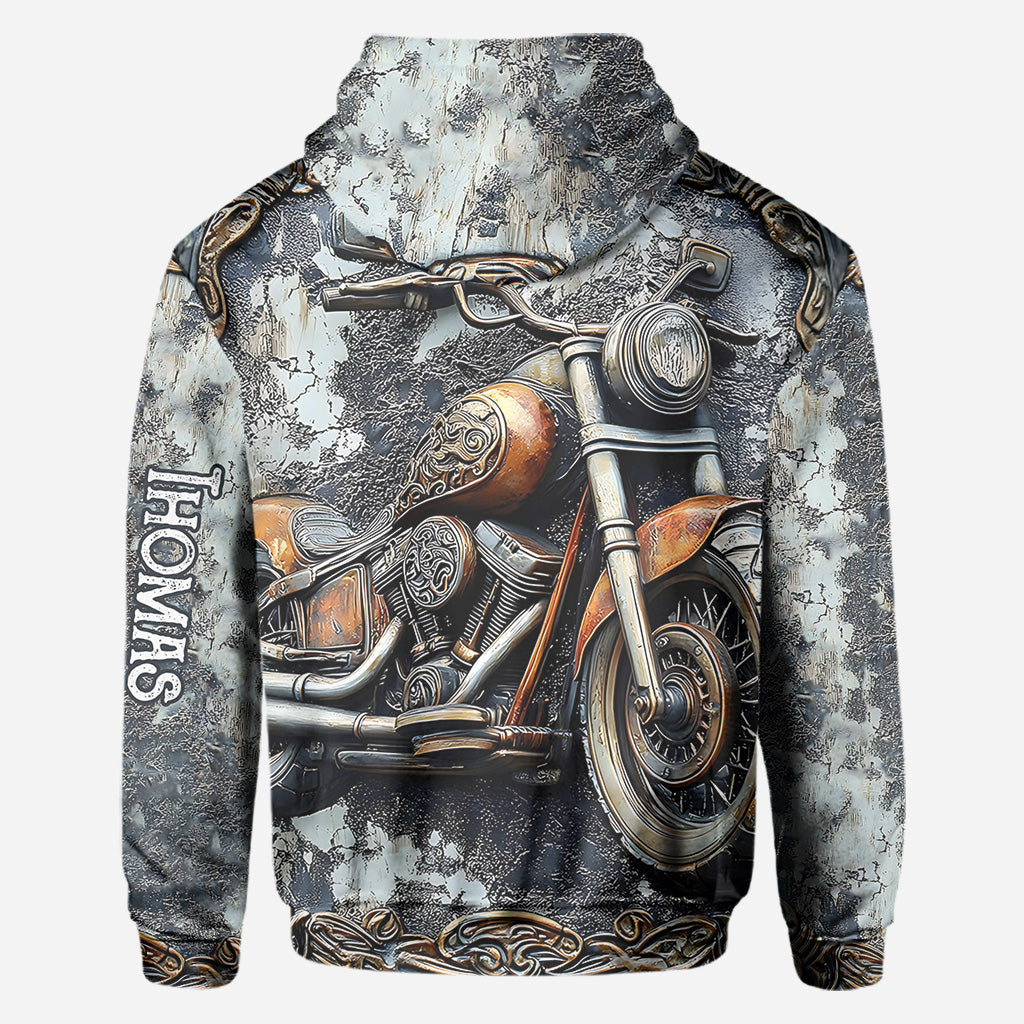 Time To Ride - Personalized Biker All Over Shirt