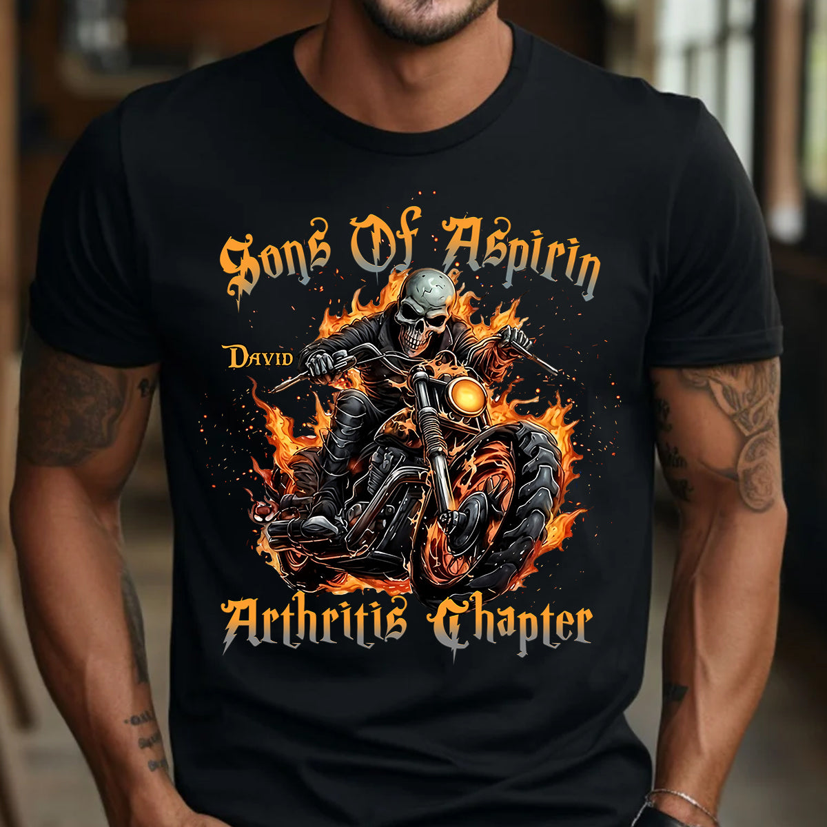Sons Of Aspirin - Personalized Biker T-shirt And Hoodie
