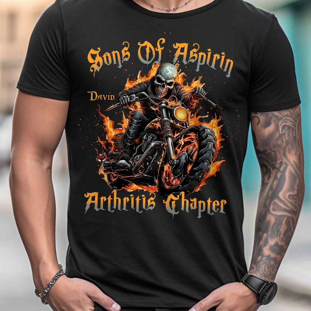 Sons Of Aspirin - Personalized Biker T-shirt And Hoodie