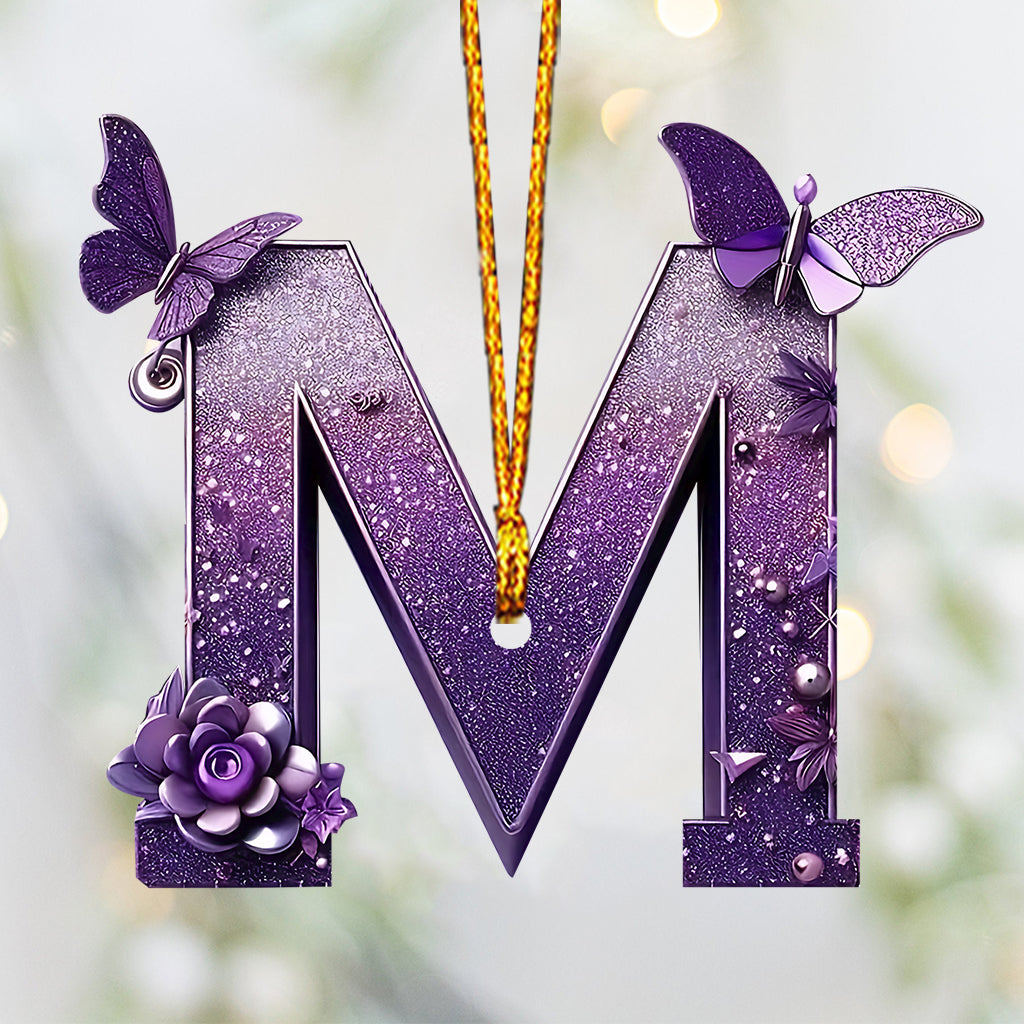 Love Butterflies - Personalized Butterfly Ornament