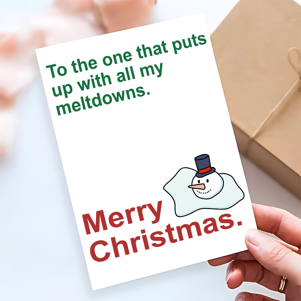 Christmas Greeting Card - Family Greeting Card