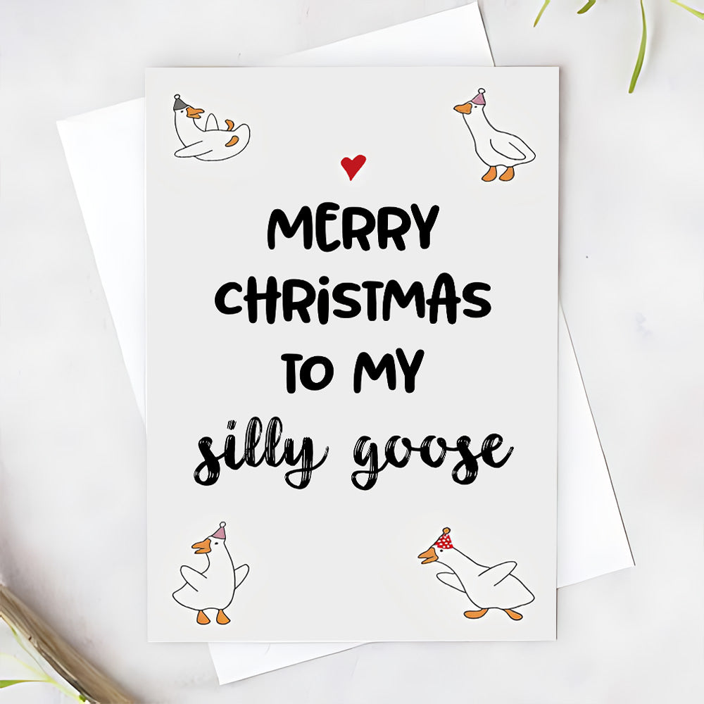 Christmas Greeting Card - Family Greeting Card