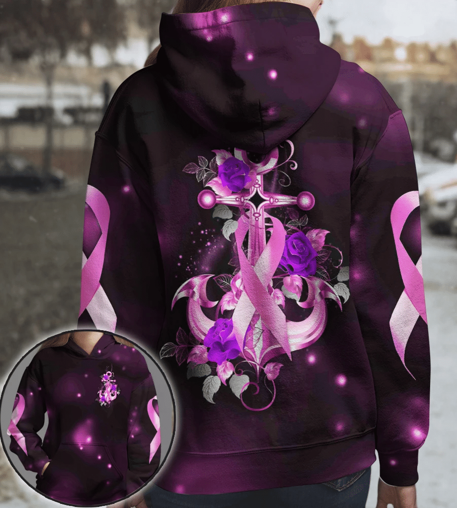 T-shirt et sweat à capuche Anchor Butterfly - Sensibilisation au cancer du sein (0822)