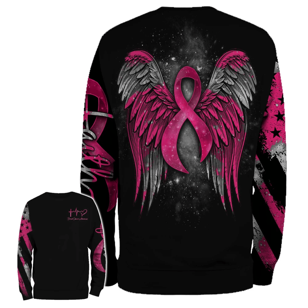 Faith – T-Shirt und Hoodie zur Sensibilisierung für Brustkrebs 0822