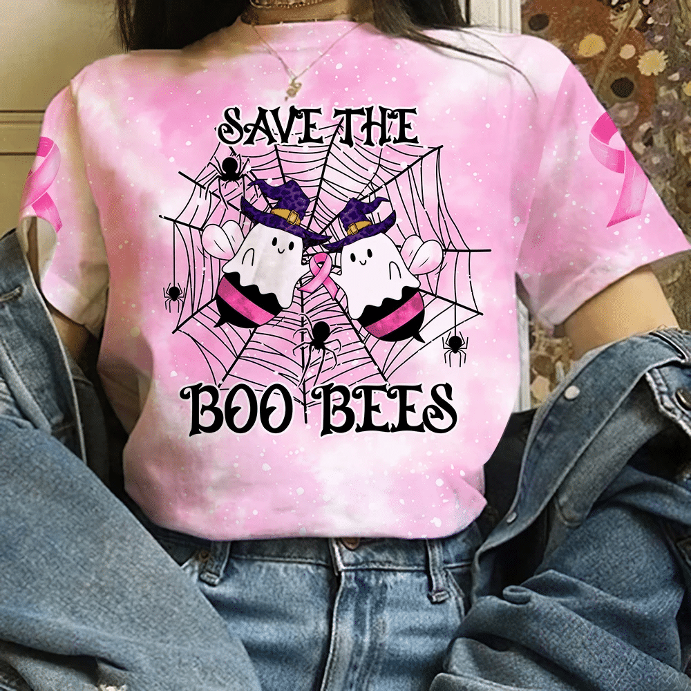 Sauvez les abeilles du sein ! – T-shirt et sweat à capuche de sensibilisation au cancer du sein (0822)