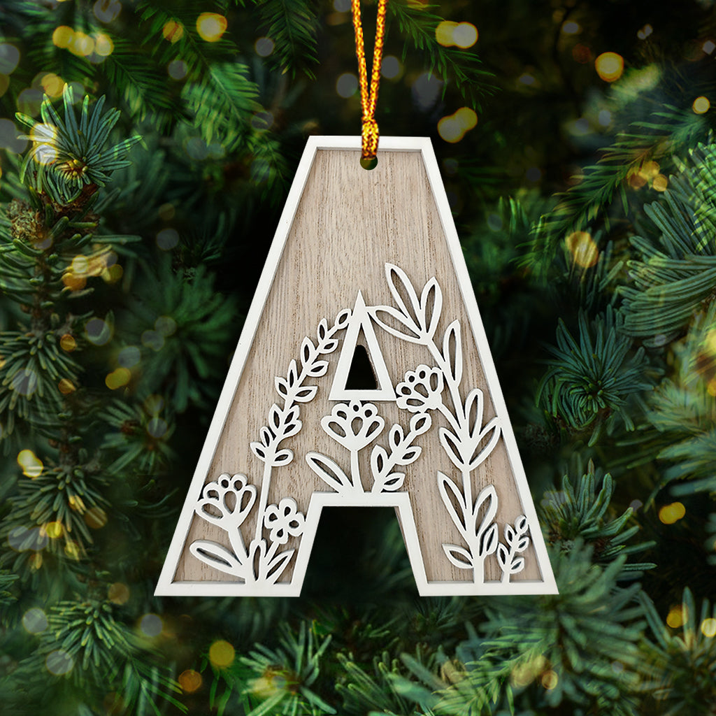 Wunderschöner Blumenbuchstabe – personalisierte Gartendekoration