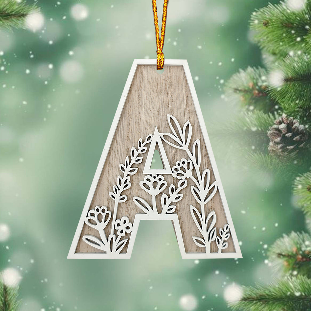 Wunderschöner Blumenbuchstabe – personalisierte Gartendekoration