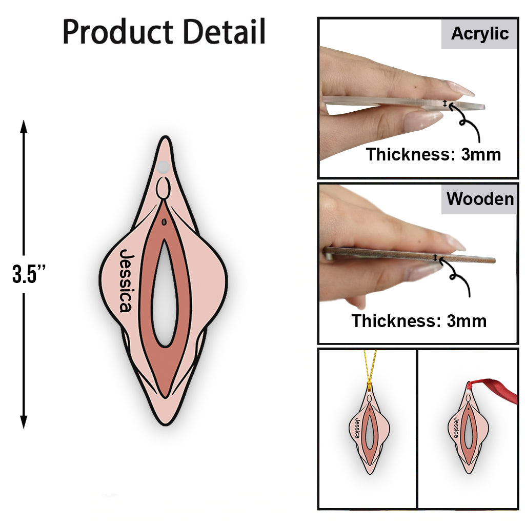 Couple Perfect Match - Personalized Couple Ornament