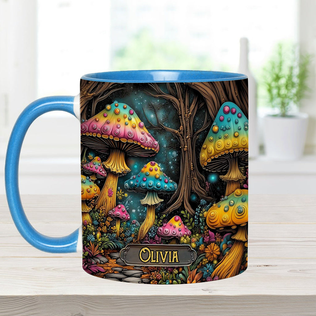 Magic Mushroom - Personalized Mushroom Accent Mug
