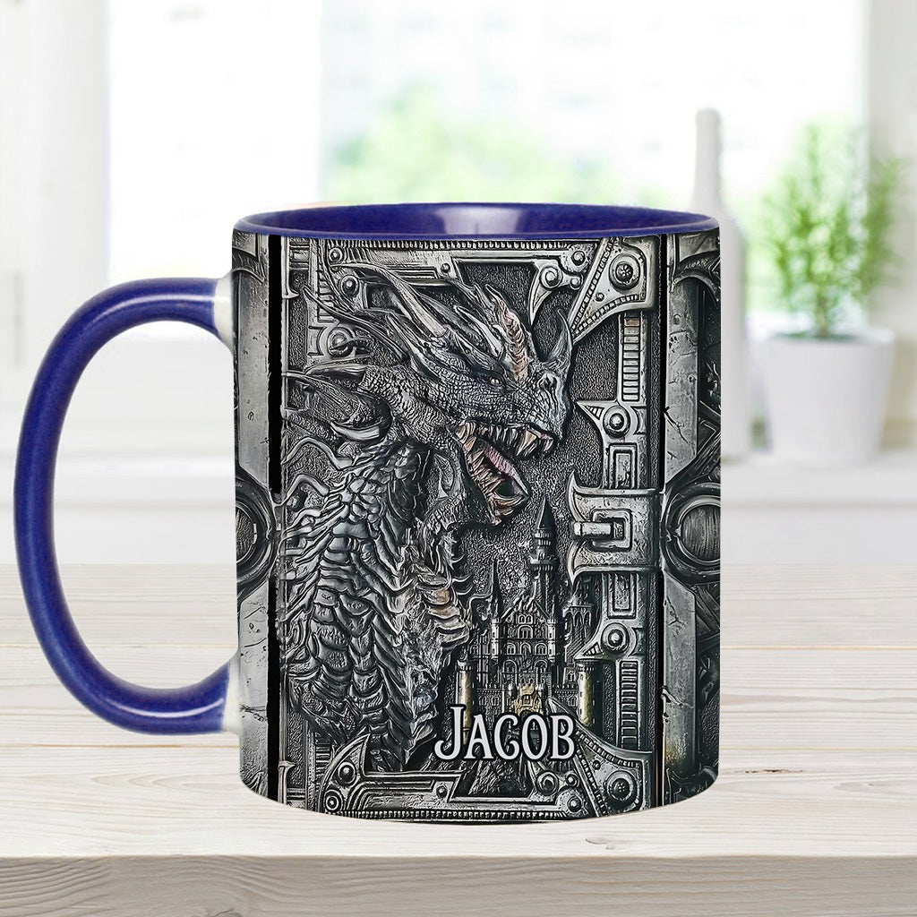 Majestic Dragon - Personalized Dragon Accent Mug