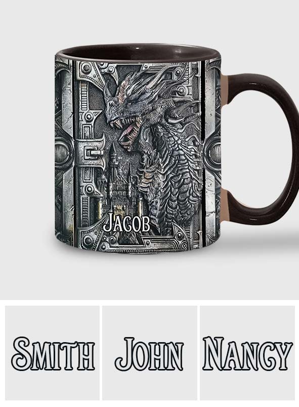 Majestic Dragon - Personalized Dragon Accent Mug