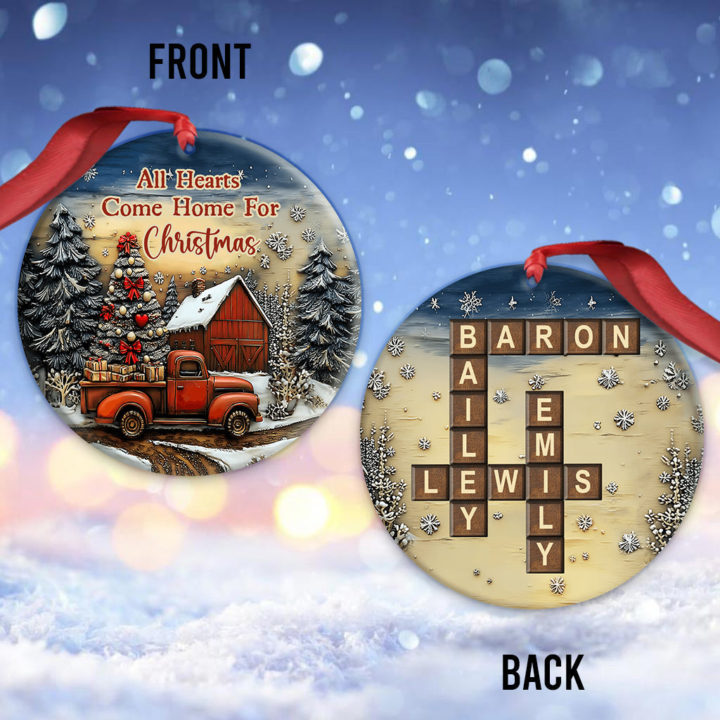 C'est la plus belle période de l'année - Ornement familial personnalisé