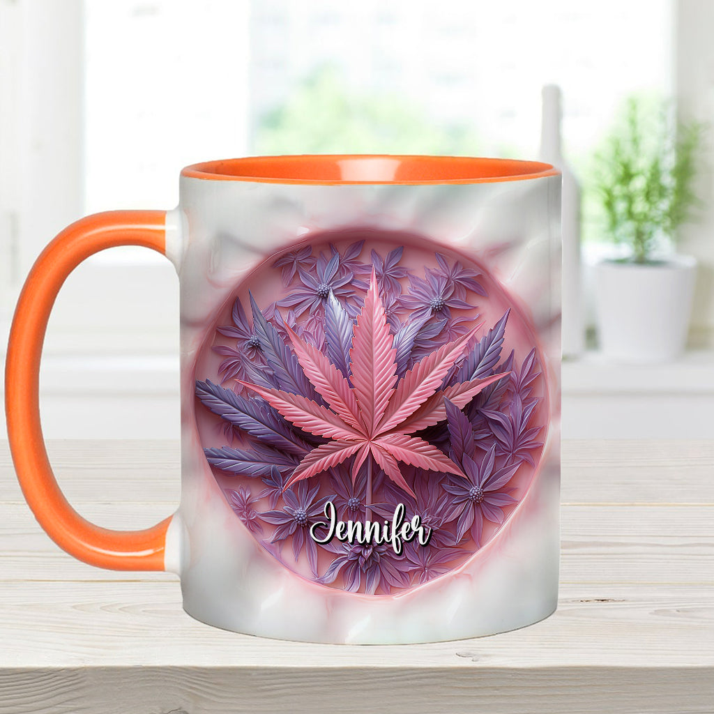 High Life - Personalized Weed Accent Mug