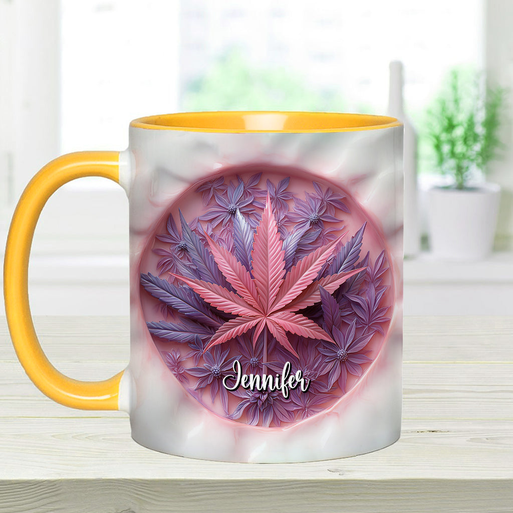 High Life - Personalized Weed Accent Mug