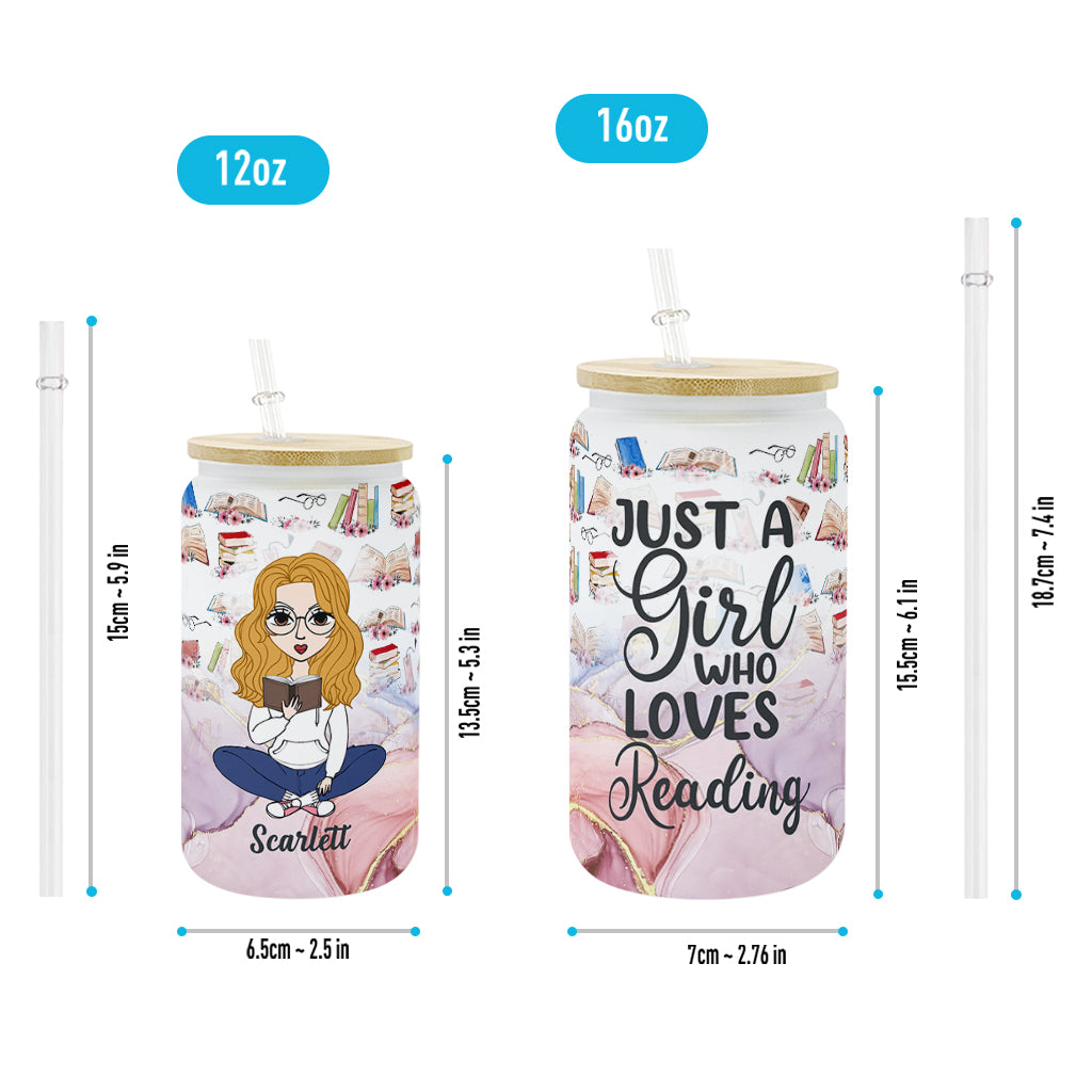 That's What I Do - Personalized Book Can Glass