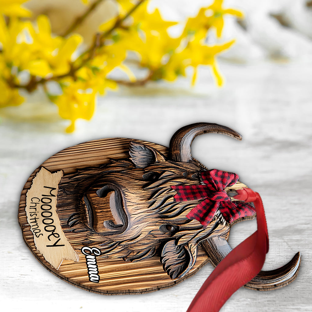 Noël mélancolique - Ornement familial personnalisé