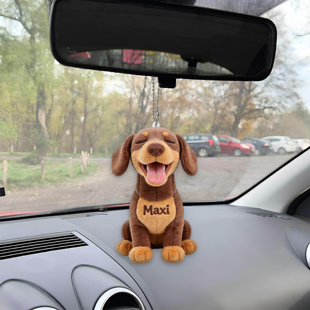 Personalized Fluffy Shih Tzu Plush Keychain - Custom Dog Lover Gift, Always By My Side Everyday Accessory