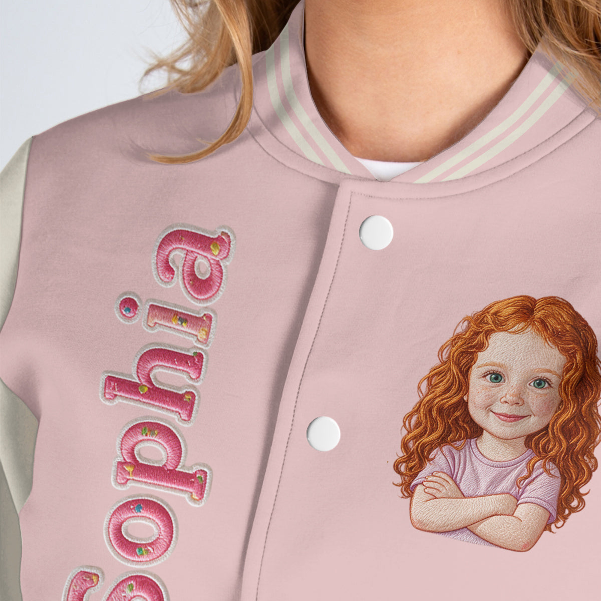 Personalized Little Boy Back To School Varsity Jacket Custom Photo Name Pre-K First Day Kid Gift Outfit