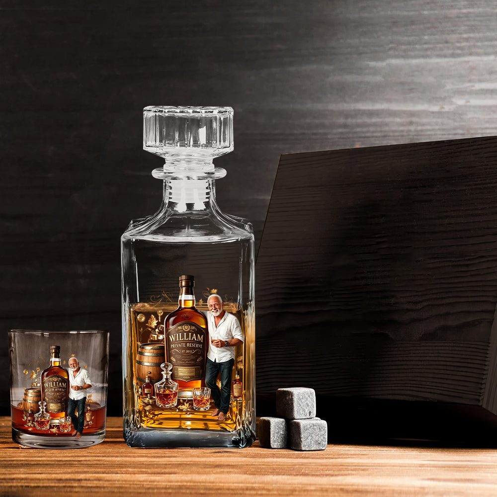 Personalisierte Whiskeygläser für ältere Whiskeyliebhaber - Bourbon Geschenk für Latina Männer