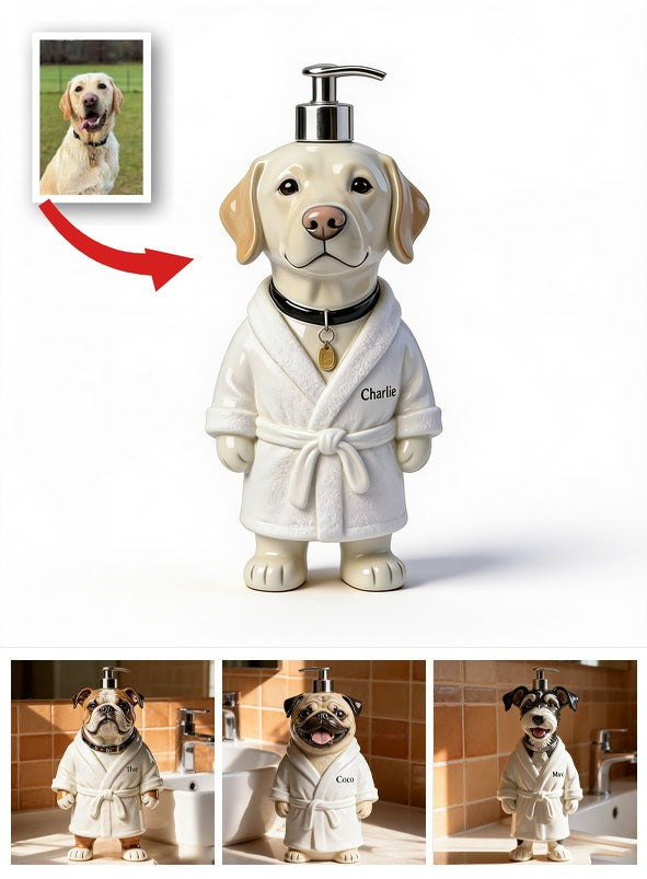 Personalisierter Seifenspender für Labrador Retriever, Geschenk für Tierliebhaber