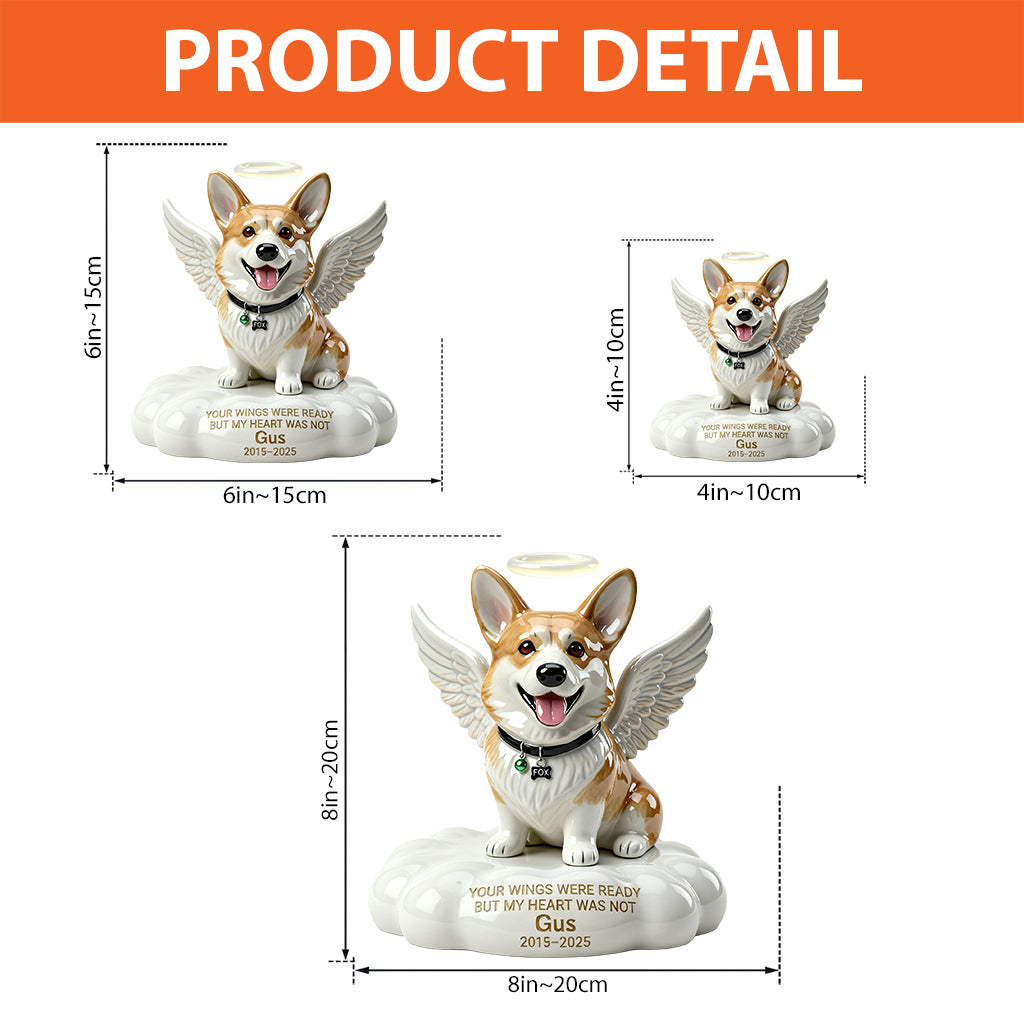 Custom Photo Welsh Corgi Angel Memorial Custom Shaped Acrylic Plaque Pet Remembrance Gift